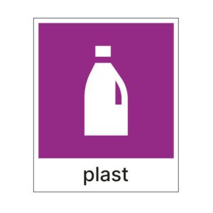etikett for plast produsert av røros produkter
